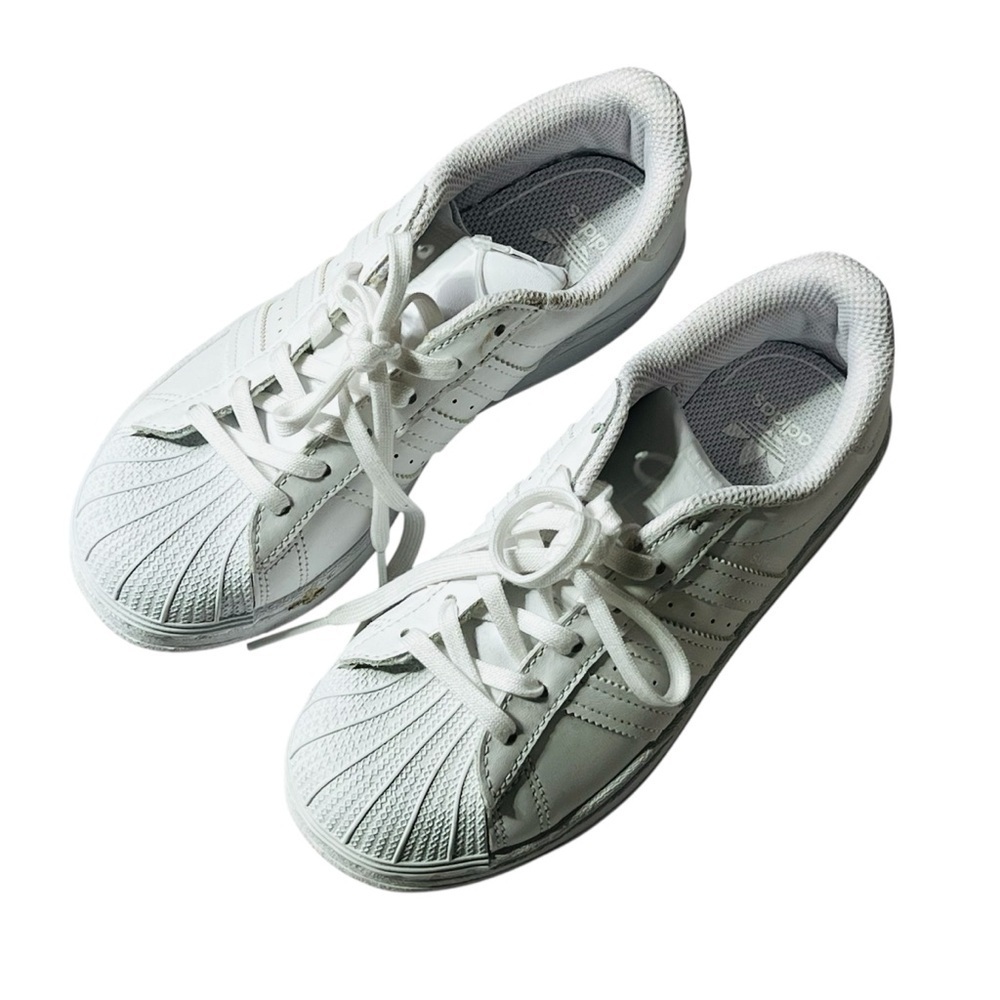 adidas Kids White Sneakers